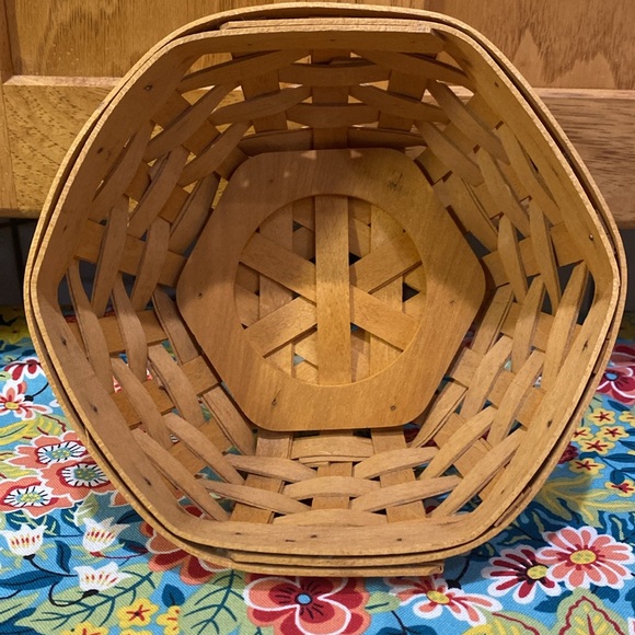 Longaberger 1999 Generations Basket,Protector. Signed Wendy, Larry, Car… - Picture 7 of 10
